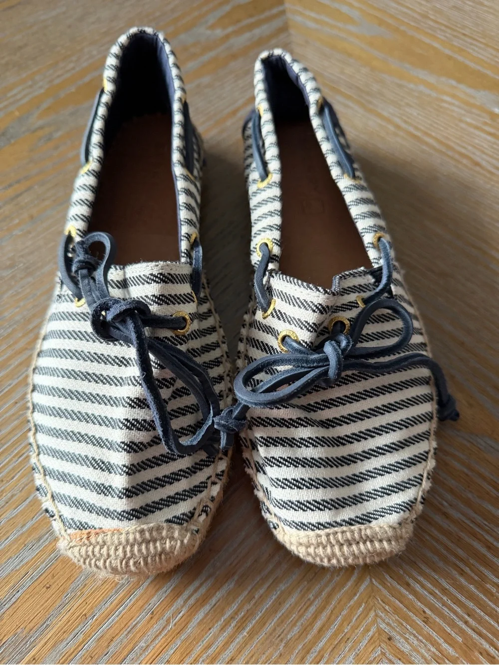 Sperry Top-Sider Striped Canvas Espadrille Boat Shoes | Women’s 8